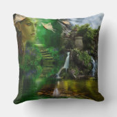 蝶は自由に飛べる クッション (裏面)