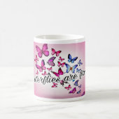 蝶は自由…です コーヒーマグカップ (中央)