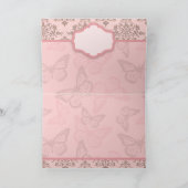 蝶は花弁TYカードに接吻します サンキューカード (内部)