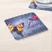 蝶は青を愛する ペーパーコースター (アングル)