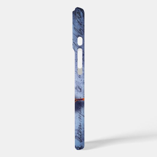 蝶は青を愛する Case-Mate iPhoneケース (裏面 / 左)