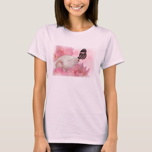 蝶はTシャツに接吻します Tシャツ (正面)