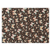 蝶や花のボヘミアの夢。 テーブルクロス (正面(横))