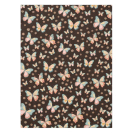 蝶や花のボヘミアの夢。 テーブルクロス