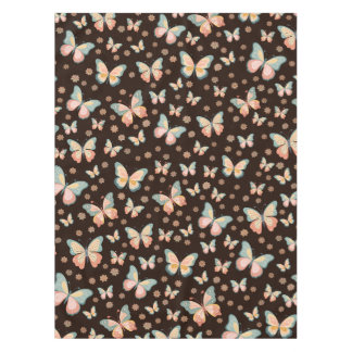 蝶や花のボヘミアの夢。 テーブルクロス