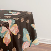 蝶や花のボヘミアの夢。 テーブルクロス (インサイチュ)