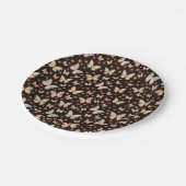 蝶や花のボヘミアの夢。 ペーパープレート (アングル)