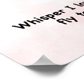 蝶を囁く ポスター (角)