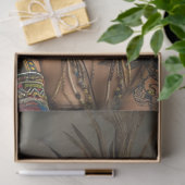 蝶を意味するアメリカのインディアンアポニを切り離す 薄葉紙 (ギフト)