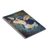 蝶を持つコーギー ノートブック (右側)