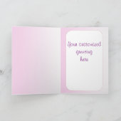 蝶を持つ幸せな母の日のコーギー カード (内部)