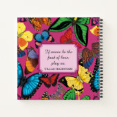 蝶を見ろ！レシピ ノートブック (裏面)