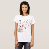 蝶を追いかけて Tシャツ (正面フル)