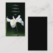 蝶アイリス名刺 名刺 (正面/裏面)