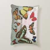 蝶アクセント枕 アクセントクッション (裏面(縦))