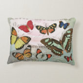 蝶アクセント枕 アクセントクッション (裏面)