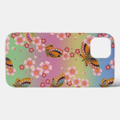 蝶アミ日本のド桜咲き虹 Case-Mate iPhoneケース (裏面 (横))