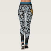 蝶アンティーク付きレギンス レギンス (裏面)