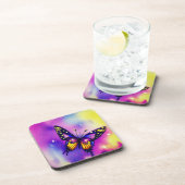蝶アート コースター (右側)