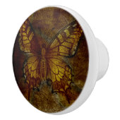 蝶アート セラミックノブ (右)