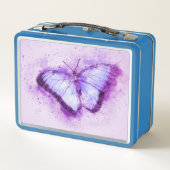 蝶アート メタルランチボックス (裏面)