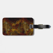 蝶アート ラゲッジタグ (裏面横)