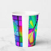 蝶アート 紙コップ (左)