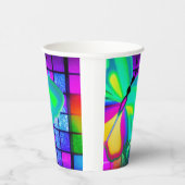 蝶アート 紙コップ (右)