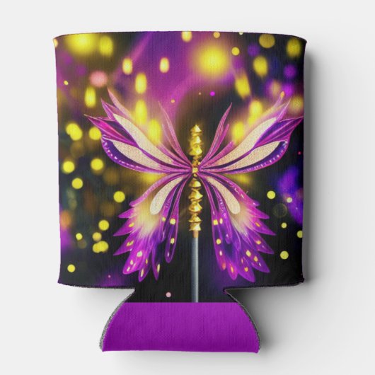 蝶アート 缶クーラー (裏面)