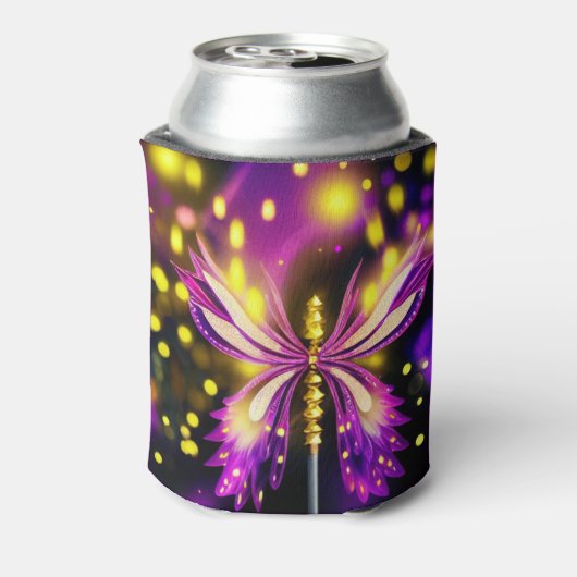 蝶アート 缶クーラー (缶裏面)