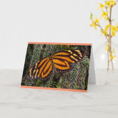 蝶インスピレーション カード (黄色い花)