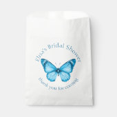 蝶エレガントブライダルシャワーカスタム フェイバーバッグ (正面)