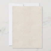 蝶エレガントモノグラム結婚式招待状 招待状 (裏面)