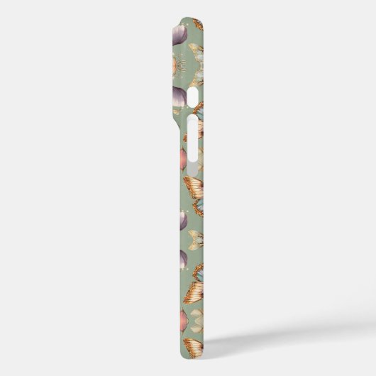 蝶エレガント師 Case-Mate iPhoneケース (裏面 / 左)