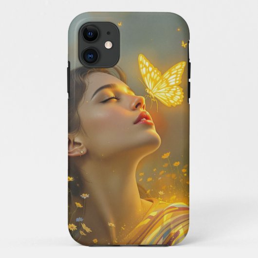 蝶エレガント美しい電話ケース Case-Mate iPhoneケース (裏面)