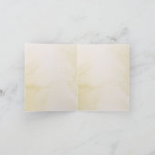 蝶エレガント自然の招待を折った 招待状 (内部)