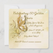 蝶エレガント自然クラシック招待 招待状 (正面)