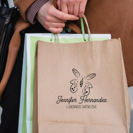 蝶エレガント製カスタム手作り大型 ラバースタンプ