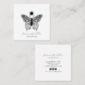 蝶エレガント陽 スクエア名刺 (正面/裏面)