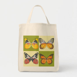 蝶オンザスーパーマーケットトート トートバッグ