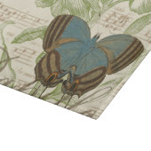 蝶オンシート音楽フローラデザイン カッティングボード (角)