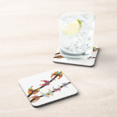 蝶オン・ア・ブランチ コースター (右側)