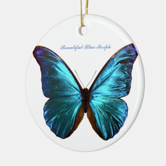 蝶オーナメントを変形させて下さい セラミックオーナメント (左)