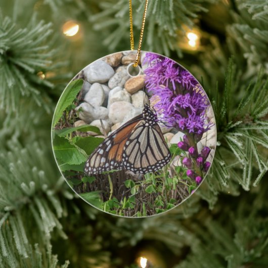 蝶オーナメント セラミックオーナメント (ツリー)