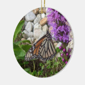 蝶オーナメント セラミックオーナメント (左)