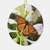 蝶オーナメント セラミックオーナメント (左)