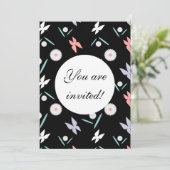 蝶カスタムの発表 – カスタマイズ 招待状 (スタンド正面)