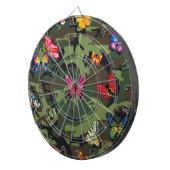 蝶カモフラージュ ダーツボード (正面右)