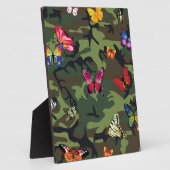 蝶カモフラージュ フォトプラーク (側面)