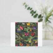 蝶カモフラージュ ポストカード (スタンド正面)